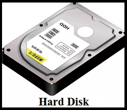 Computer Hard Disk Drive.