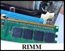 Computer RAM Module - RIMM.